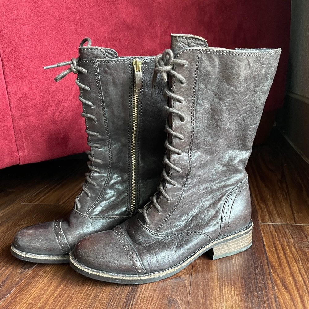 Vince Camuto Combat Boots